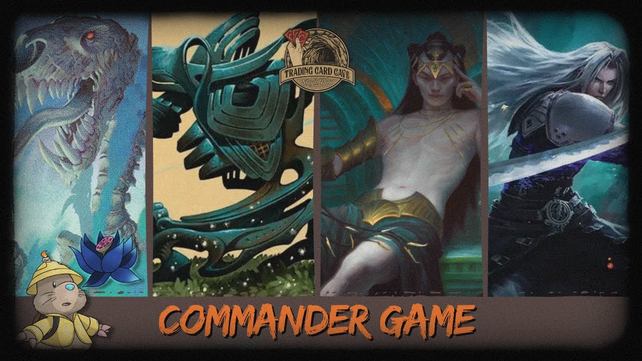 Commander Battle | Bladewing vs  Dyadrine vs Tasigur vs Sephiroth &ndash; MTG EDH Gameplay