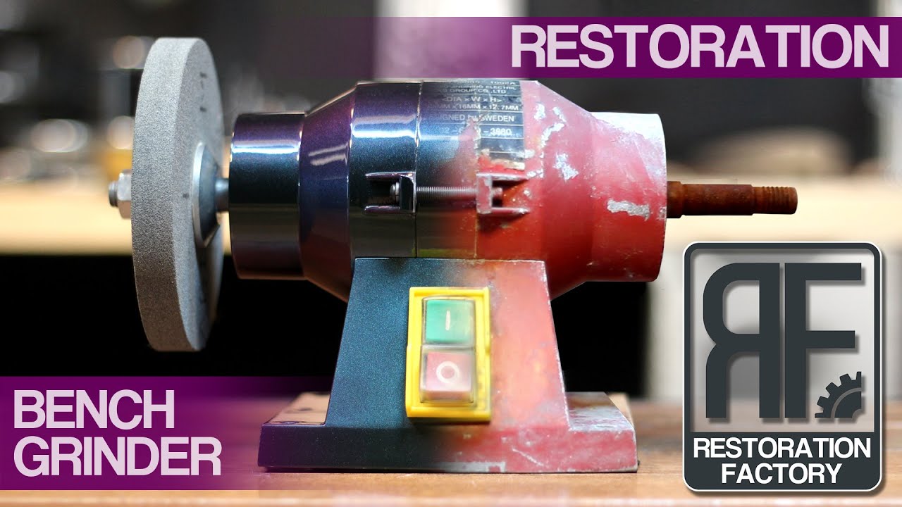 [Restoration factory] 탁상그라인더 복원   Bench grinder Restoration