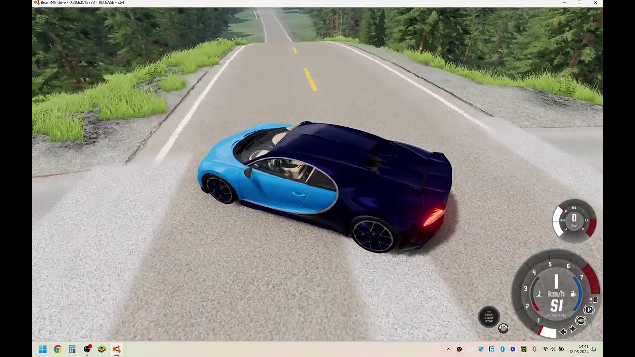 Beamng.drive - American Road North Barstow State