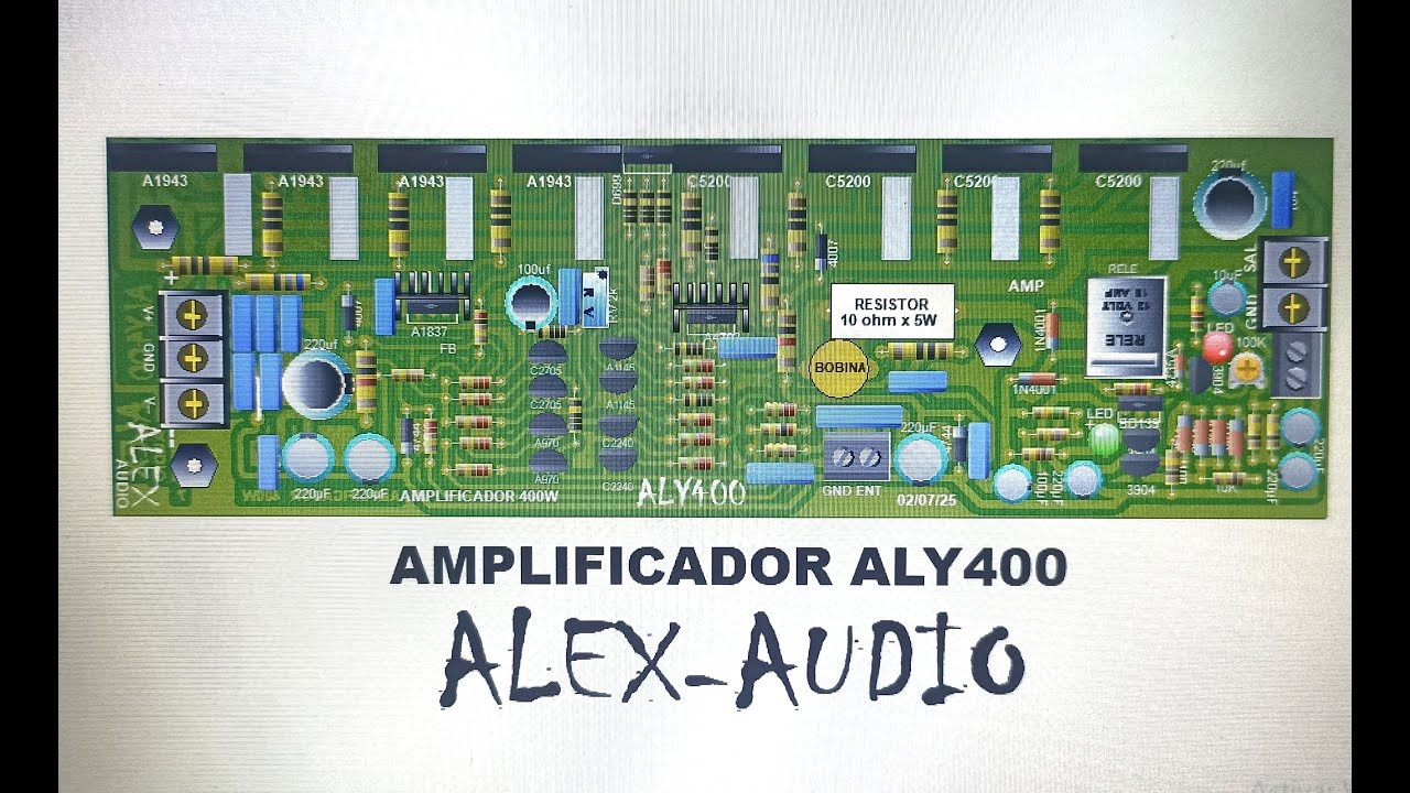 AMPLIFICADORES CASEROS ALEX-AUDIO