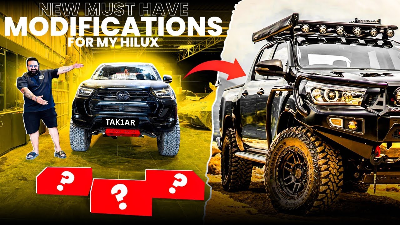 NEW MUST HAVE MOD FOR MY HILUX 🔥 || THIS UPGRADE IS A TOTAL GAME CHANGER 😍