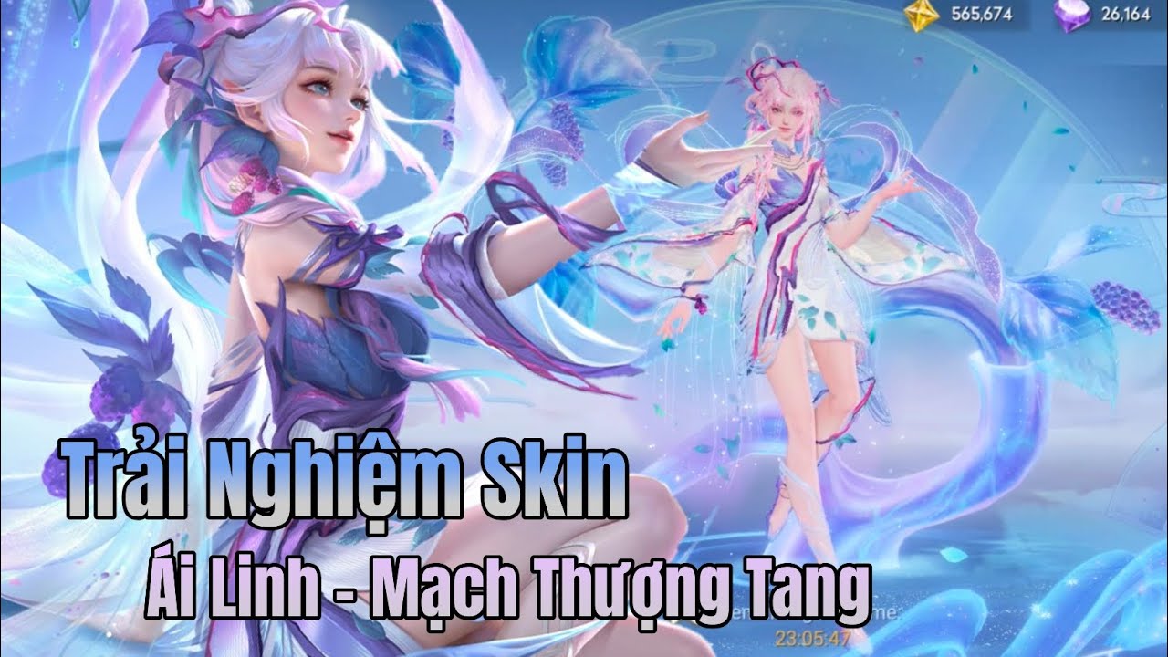 Trải Nghiệm Skin Ái Linh ( Erin ) - Mạch Thượng Tang | Vương Giả Vinh Diệu Global