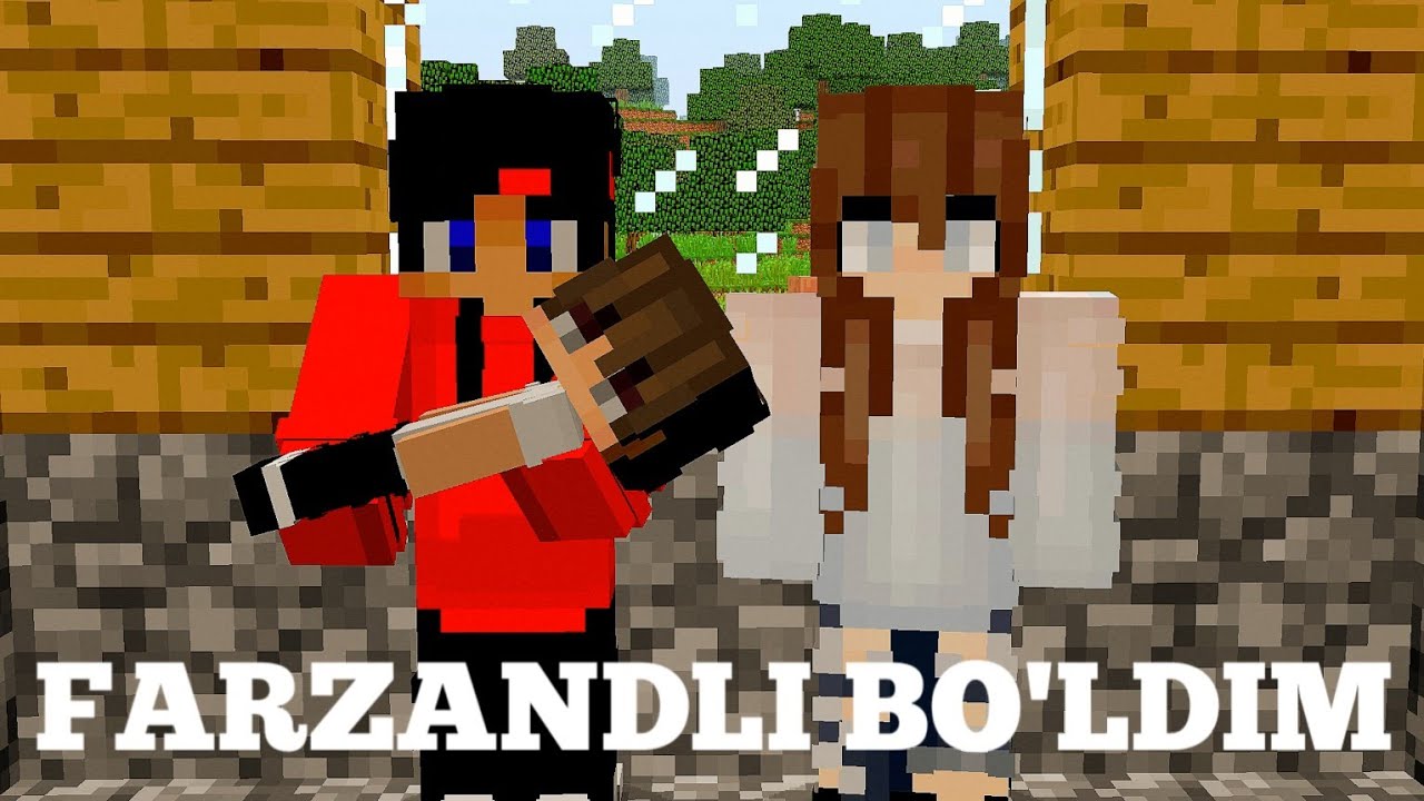 MINECRAFTDA LEKIN MEN FARZANDLI BO'LDIM / YANGI HOTIN?