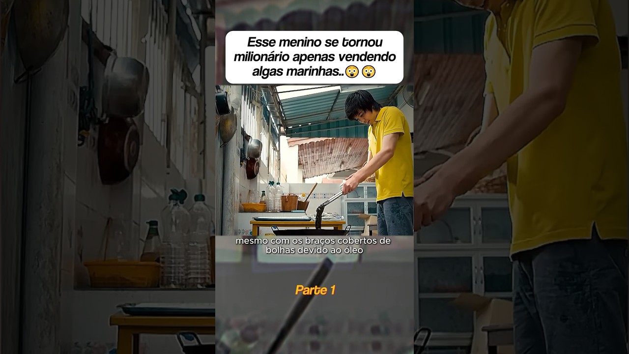 Ele descobriu uma receita de algas e ficou milion&aacute;rio #filmes #resumo #curiosidades