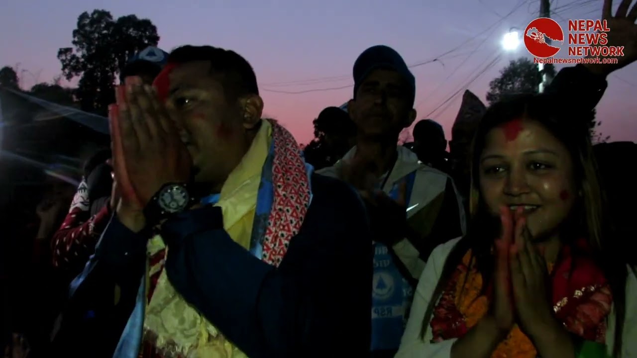 हेटौडा - १३, मकवानपुर क्षेत्र नम्बर १ का प्रत्यक्ष उम्मेदवार प्रकाश गौतम स्थानीयसँग छलफलमा 