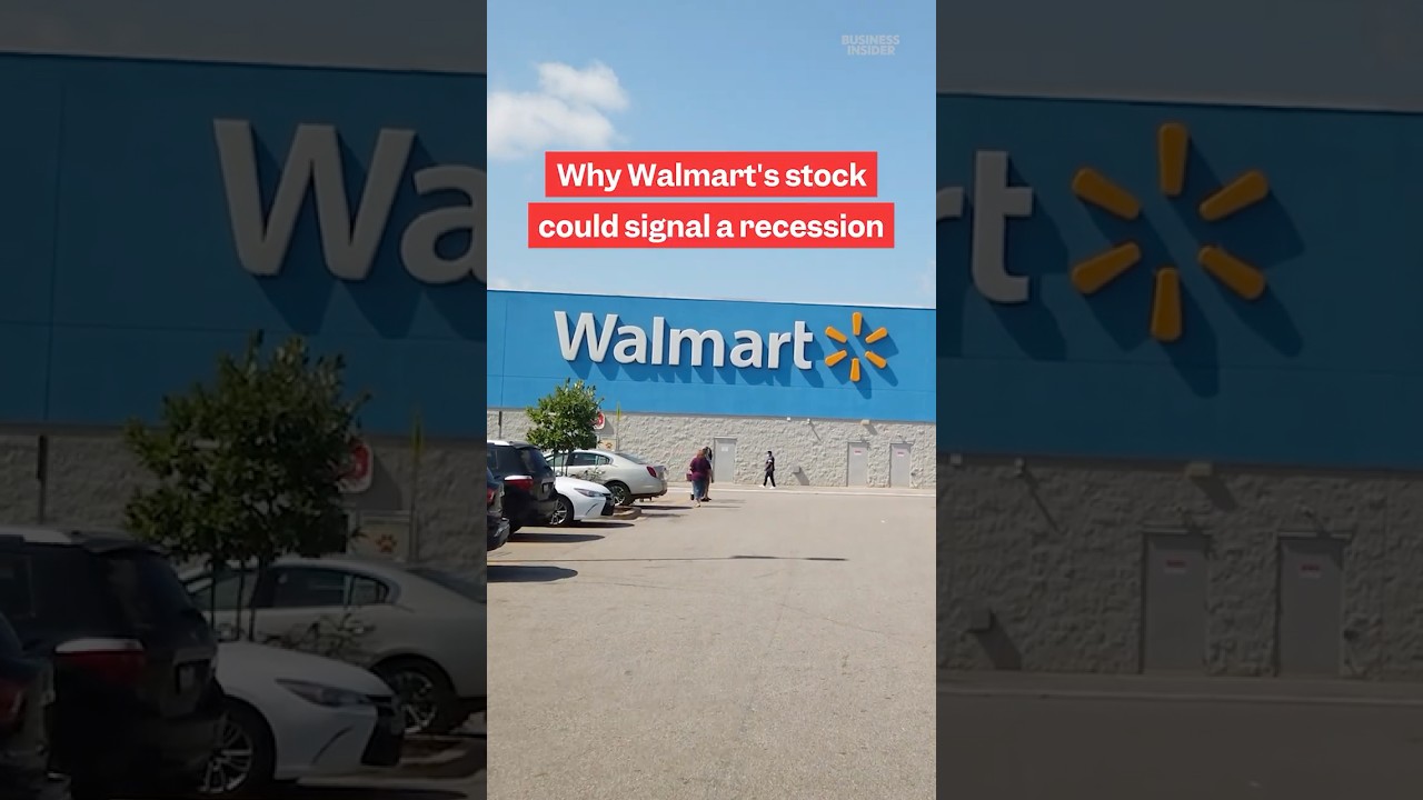 A surprising recession signal is flashing&mdash;and it&rsquo;s all about #walmart
