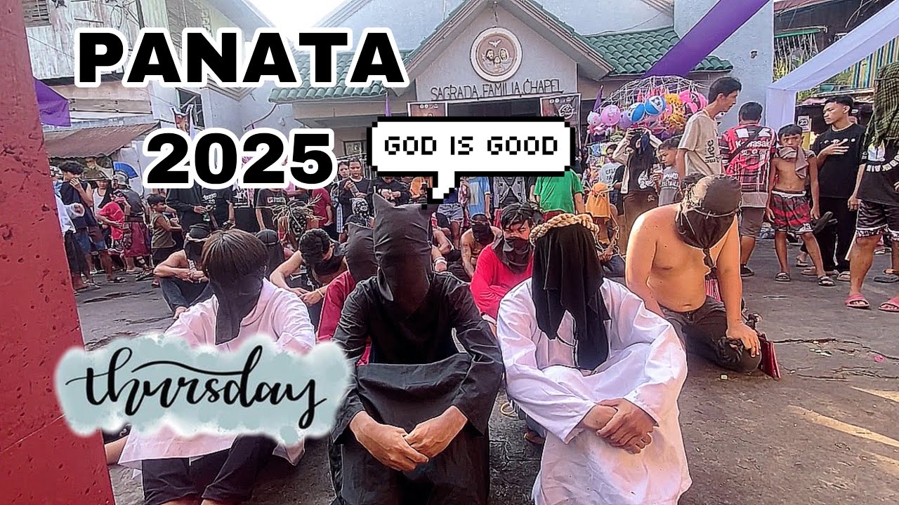 MAUNDY THURSDAY 2025 | PANATA | ANGELES CITY, PAMPANGA, PHILIPPINES | BIEN ALCAIRO VLOGS