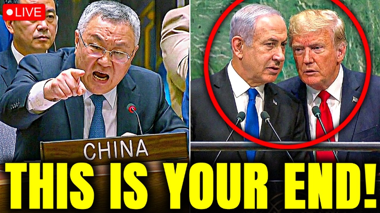 China DESTROYS U.S. & Israel LIVE At UN Amid Iran Strikes | 'You're WAR ADDICTS...'