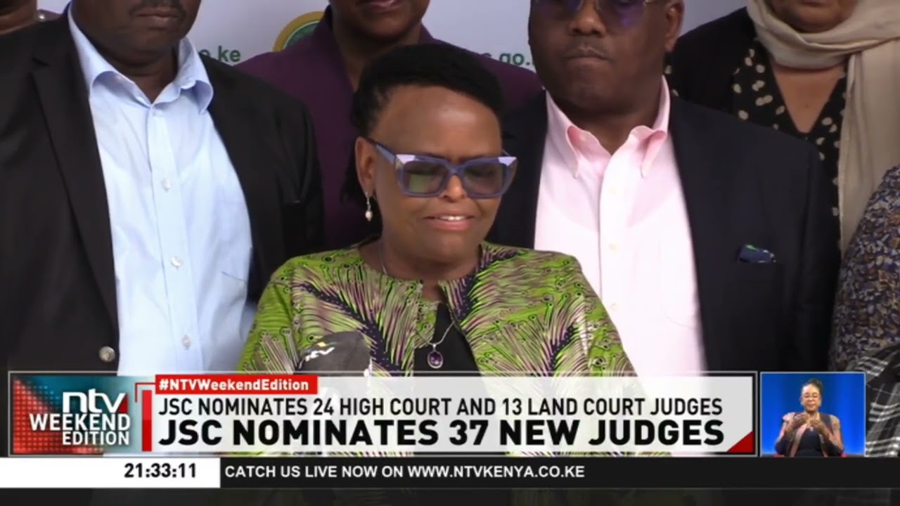JSC names judges nominated for High Court and Environment and Land Court