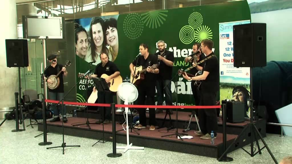 The Trad Lads Cork Airport July 2013