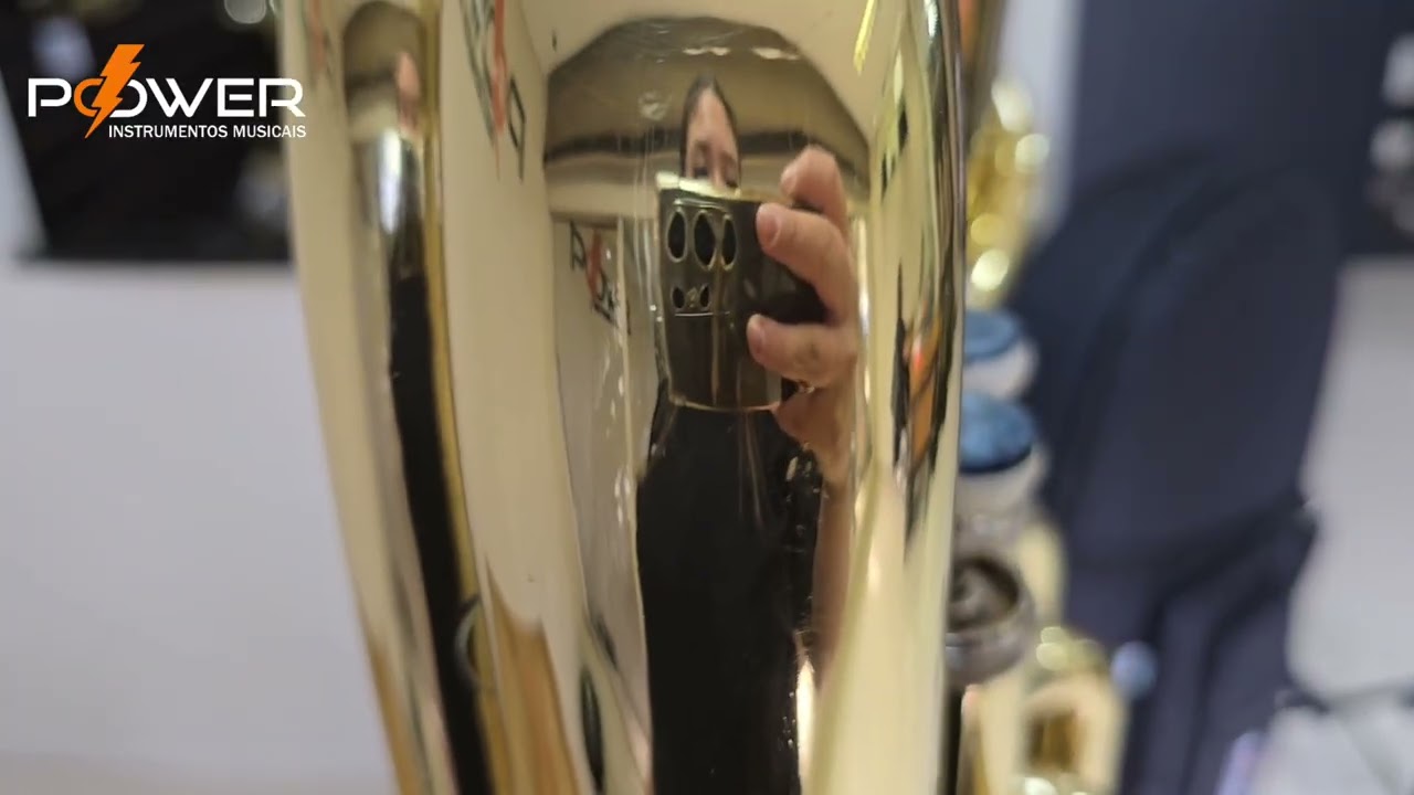 Tuba Yamaha YBB-105 3/4 Laqueada Sib (Usada)