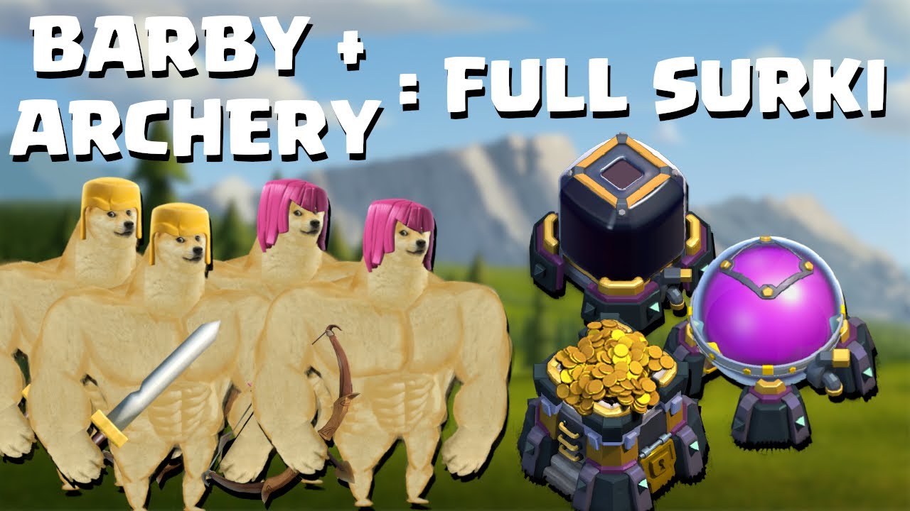 #10 BARCH - FARMA (PRAWIE) DOSKONAŁA ?!?!🤑🤑🤑 | CLASH OF CLANS