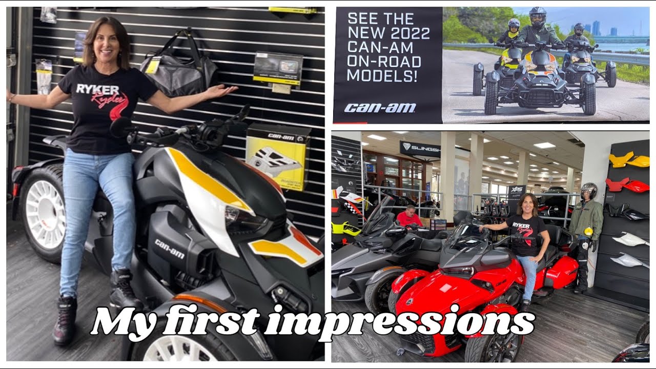 Первый взгляд на модельный ряд Can-Am 2022 года: Ryker Rally, Ryker 900, RTLimited и FS Limited S...