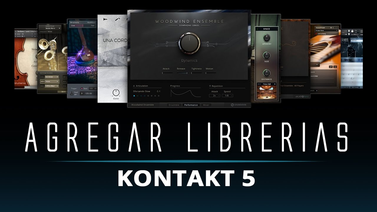 Kontakt Instalando librerias 2