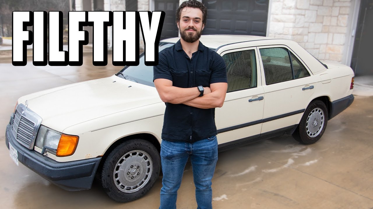 Restoring my W124 | This Interior is GROSS Pt. 2