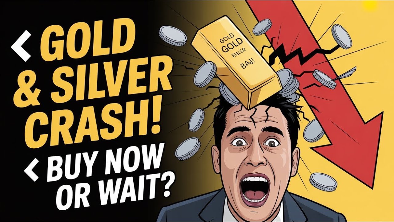 Gold & Silver Crash Explained | Buy Now or Big Trap?