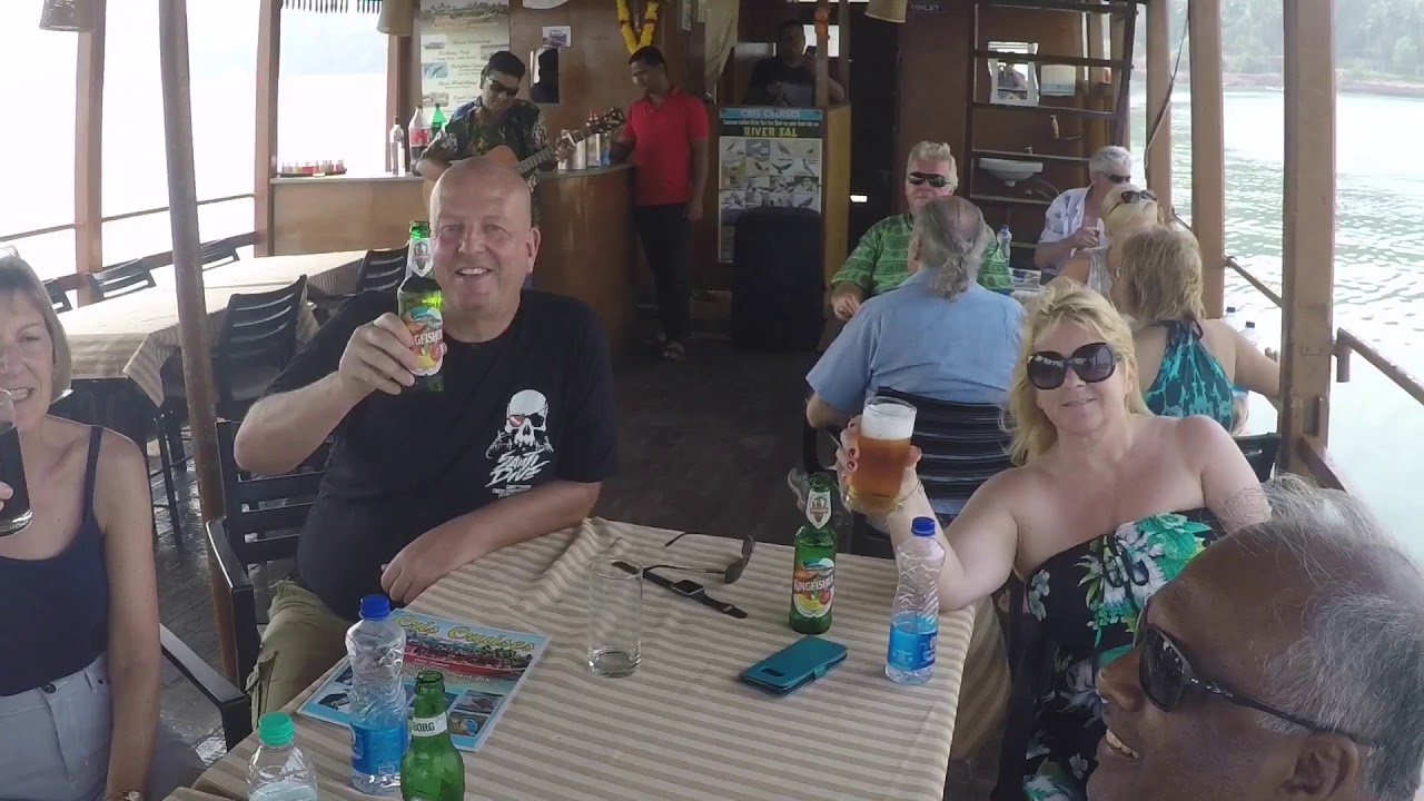 Cris Cruises Goa. Dolphin, Bird Watch and Lunch Cruise