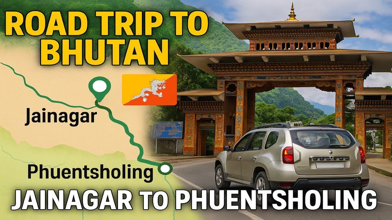 India 🇮🇳 To Bhutan 🇧🇹 Without Passport By Land Boarder Complete Process How to Visit Bhutan 🇧🇹🚙