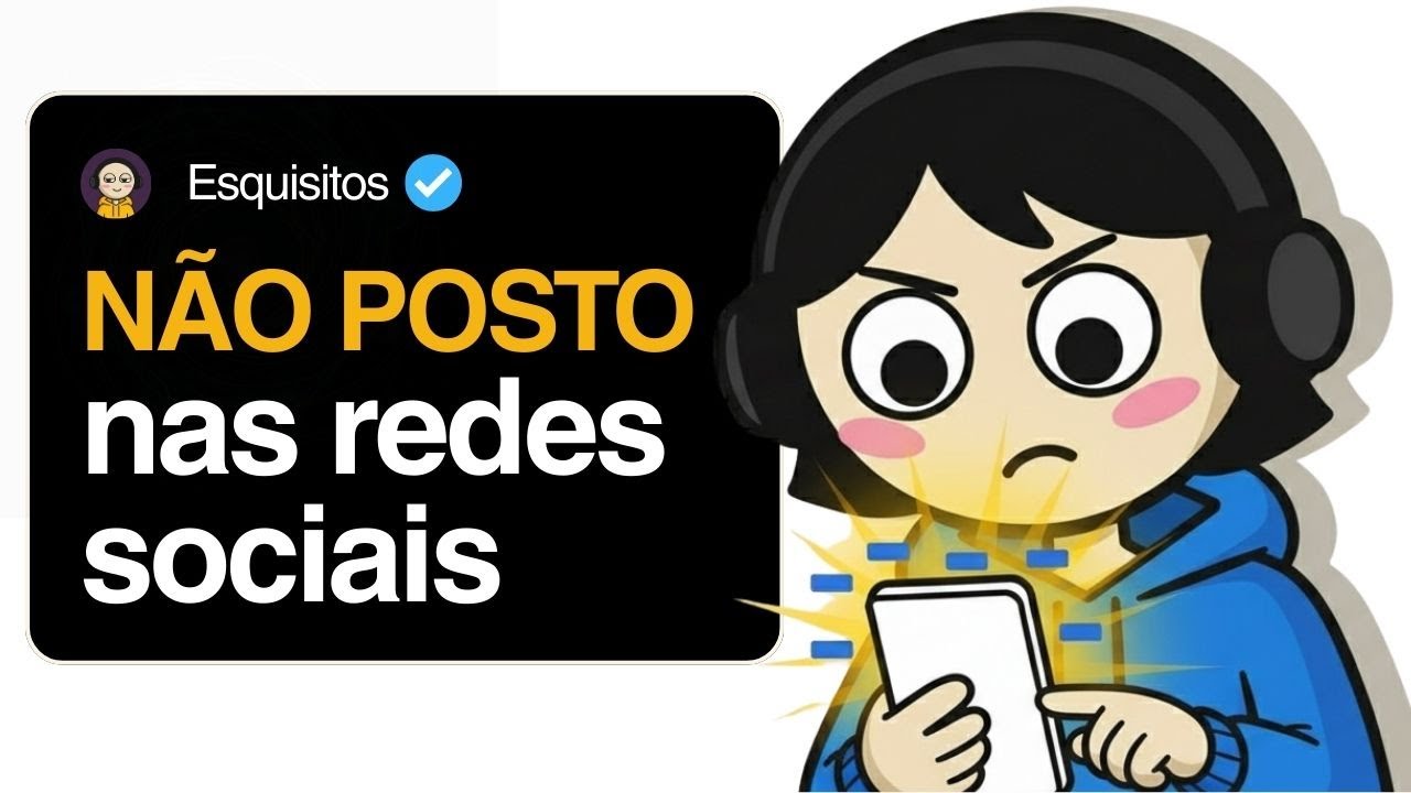 A Psicologia dos Que NUNCA POSTAM nas redes sociais