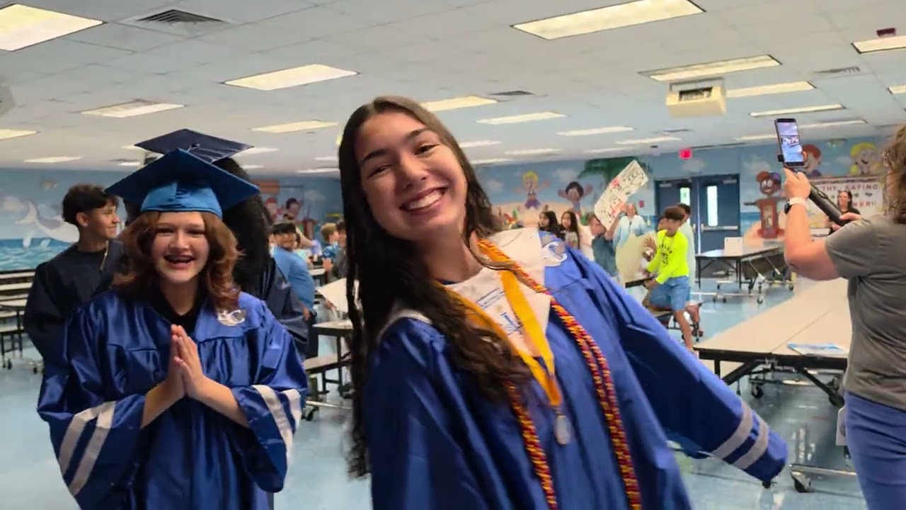Naples Park grad walk 2026!