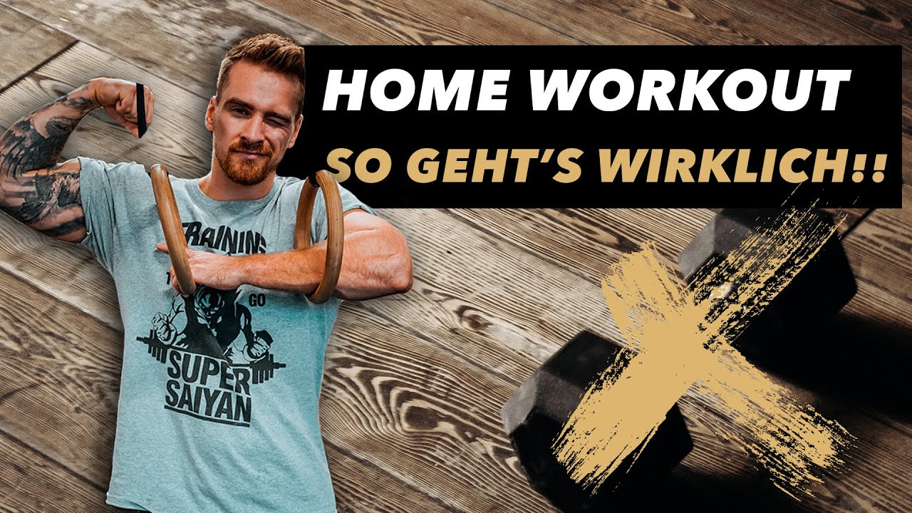 So baust du deinen Trainingsplan für Zuhause
