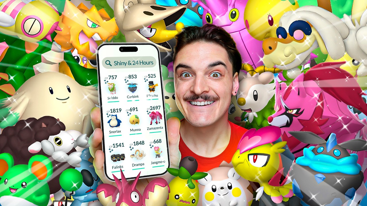I Caught 100 Shiny Pok&eacute;mon in 24 Hours