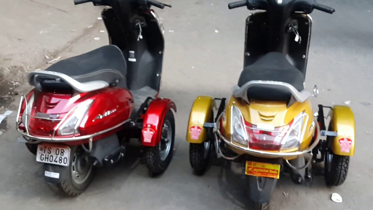 Honda Activa 5G handicapped side balance