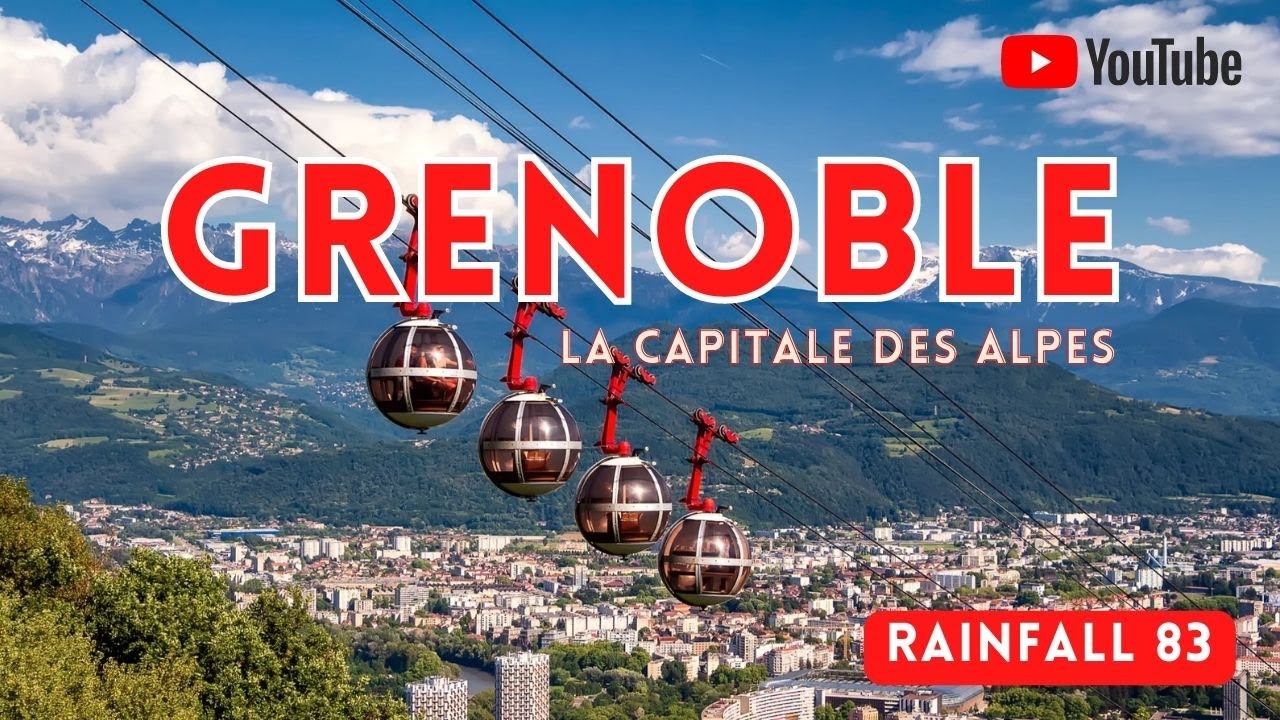 Visite rapide de la ville de Grenoble dans dans l'Isère