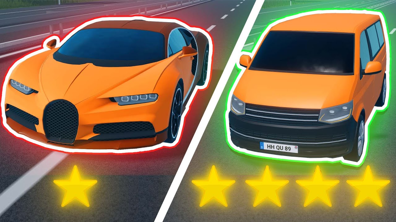 ICH BEWERTE DIE TOP 5 AUTOS 2024 in HAMBURG I Roblox Notruf Hamburg Deutsch
