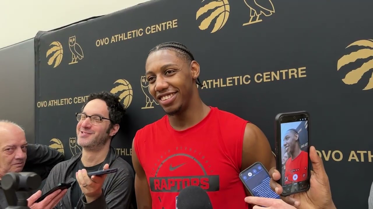 RJ Barrett on Raptors struggles and playoff push| Off The Roster