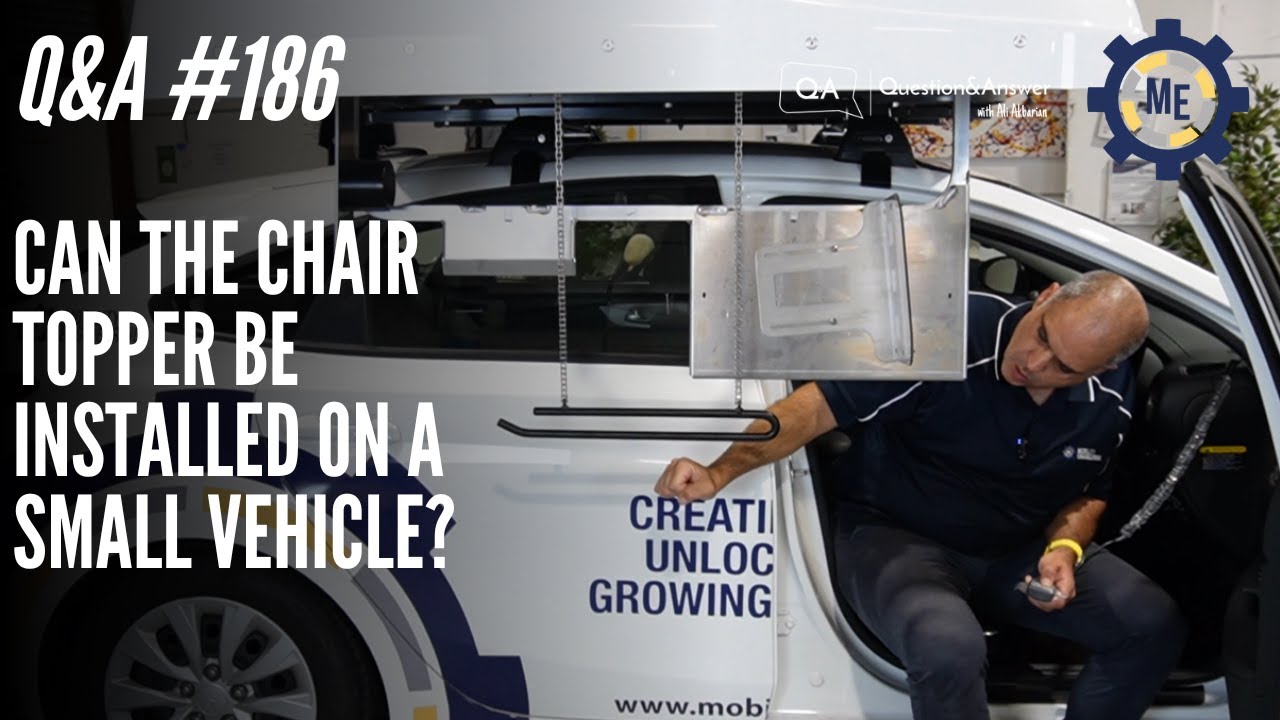 Q&A #186 - Can the Chair Topper be Installed on a Small Vehicle?