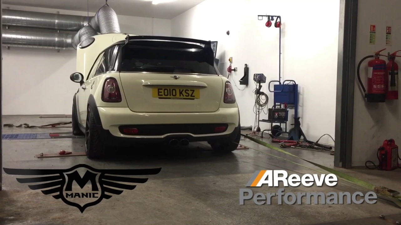 Manic motorsport Mini Cooper S R56 N18 on dyno