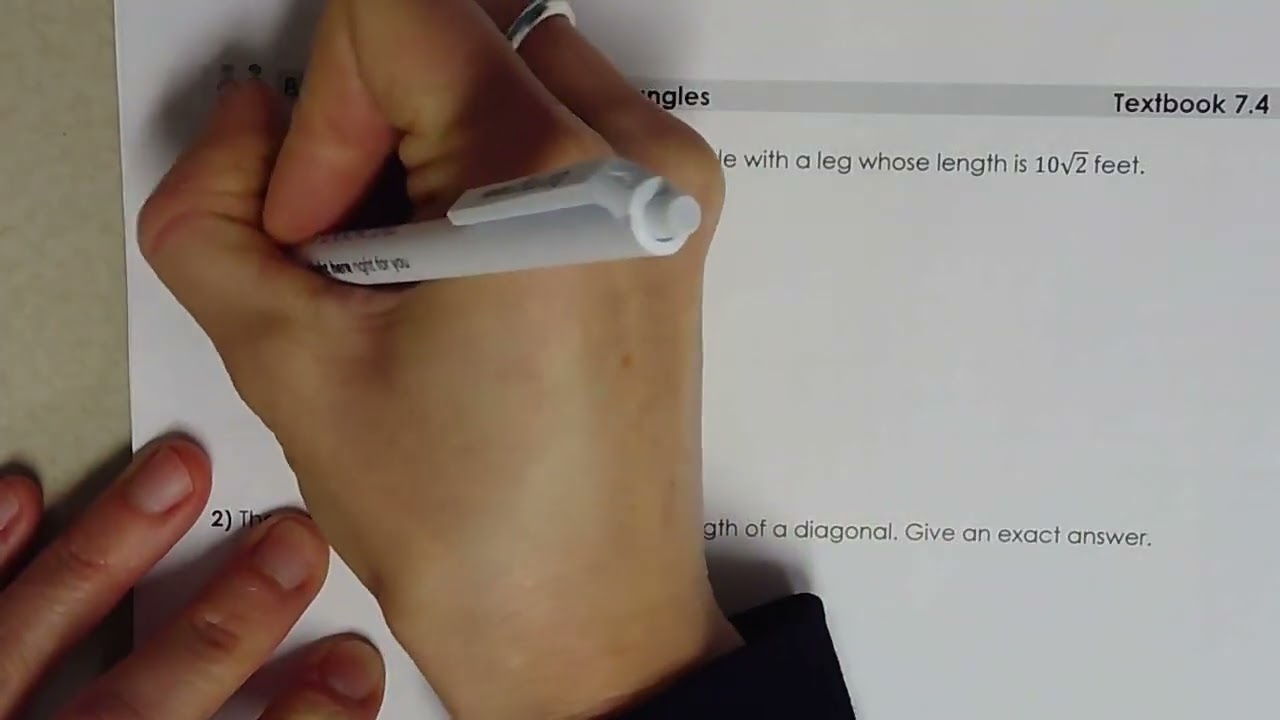Unit 8 Lesson 2 Notes & Practice Video