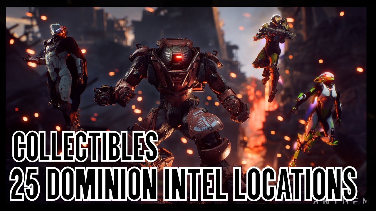 Anthem 25 Dominion Intel Locations - Bastion Collectibles Challenges (No Stone Unturned Guide)