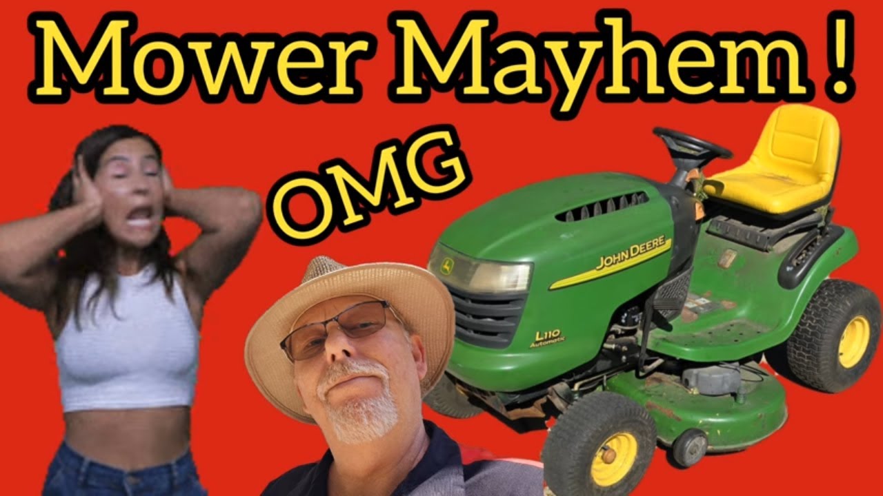 John Deere Riding Mower Repair: Tackling Drive Belt and Pulley Problems!