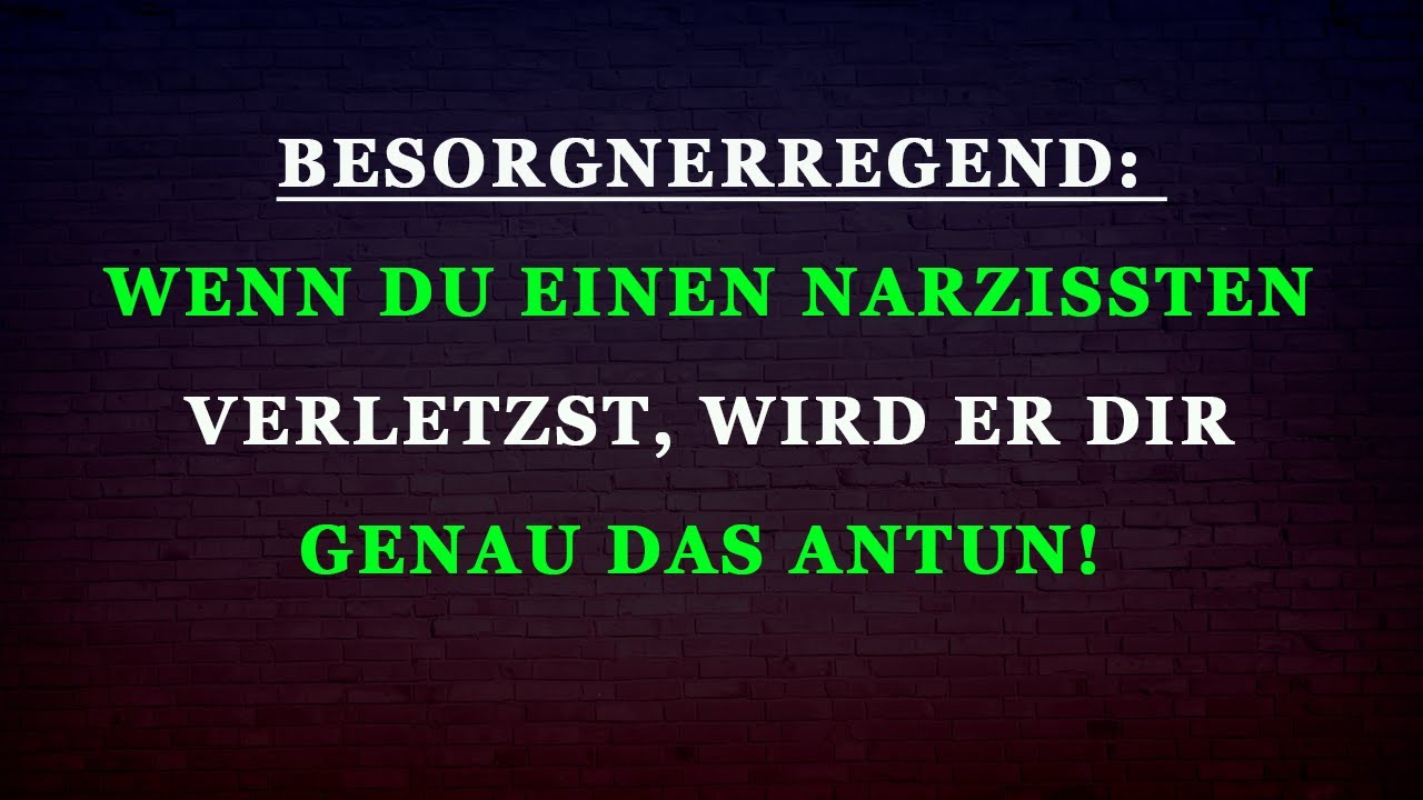 Wenn ein Narzisst spürt, dass du ihn verletzt hast – so beschreibt er seinen Schmerz