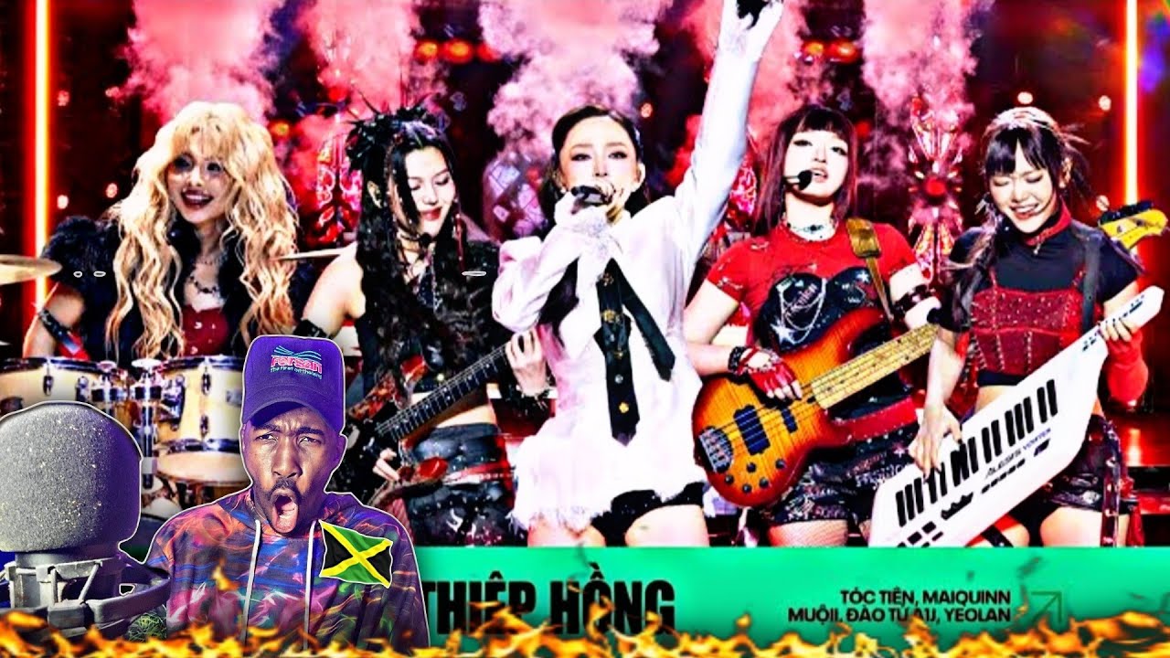 MASHUP ROCK THIỆP HỒNG | TÓC TIÊN, MAIQUINN, MUỘII, YEOLAN, ĐÀO TỬ A1J x DTAP | LSX 2025 | REACTION 