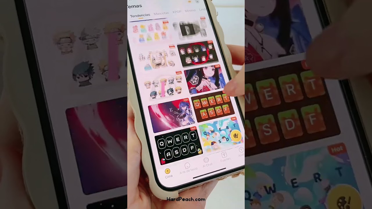 Personaliza el teclado de tu iPhone muy f&aacute;cil 🥰🍑