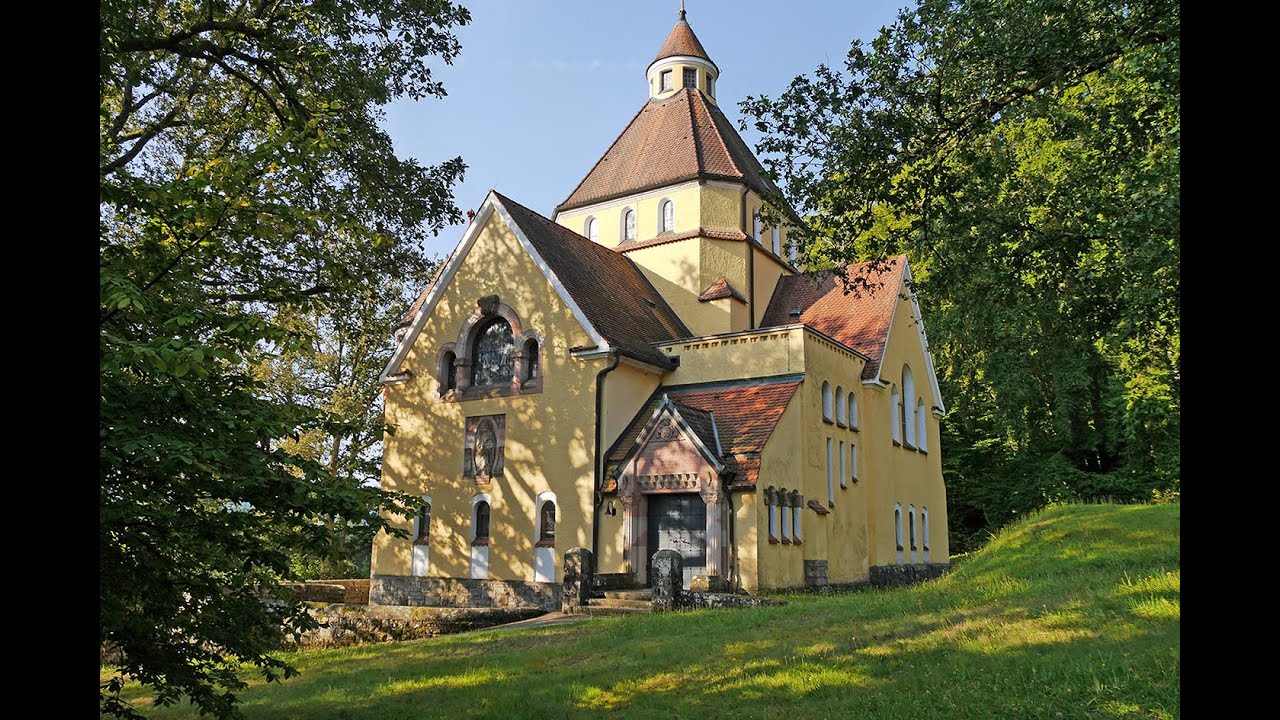 Christuskirche Staatsbad Brückenau mit Glockenläuten