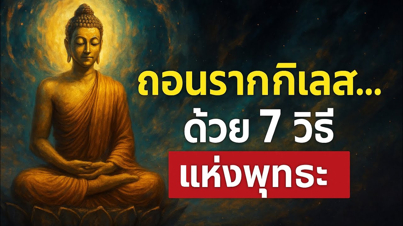 ถอนรากกิเลส…ด้วย 7 วิธีแห่งพุทธะ | สัพพสวสูตร – พระพุทธเจ้าตรัสวิธีดับกิเลสทั้งปวง
