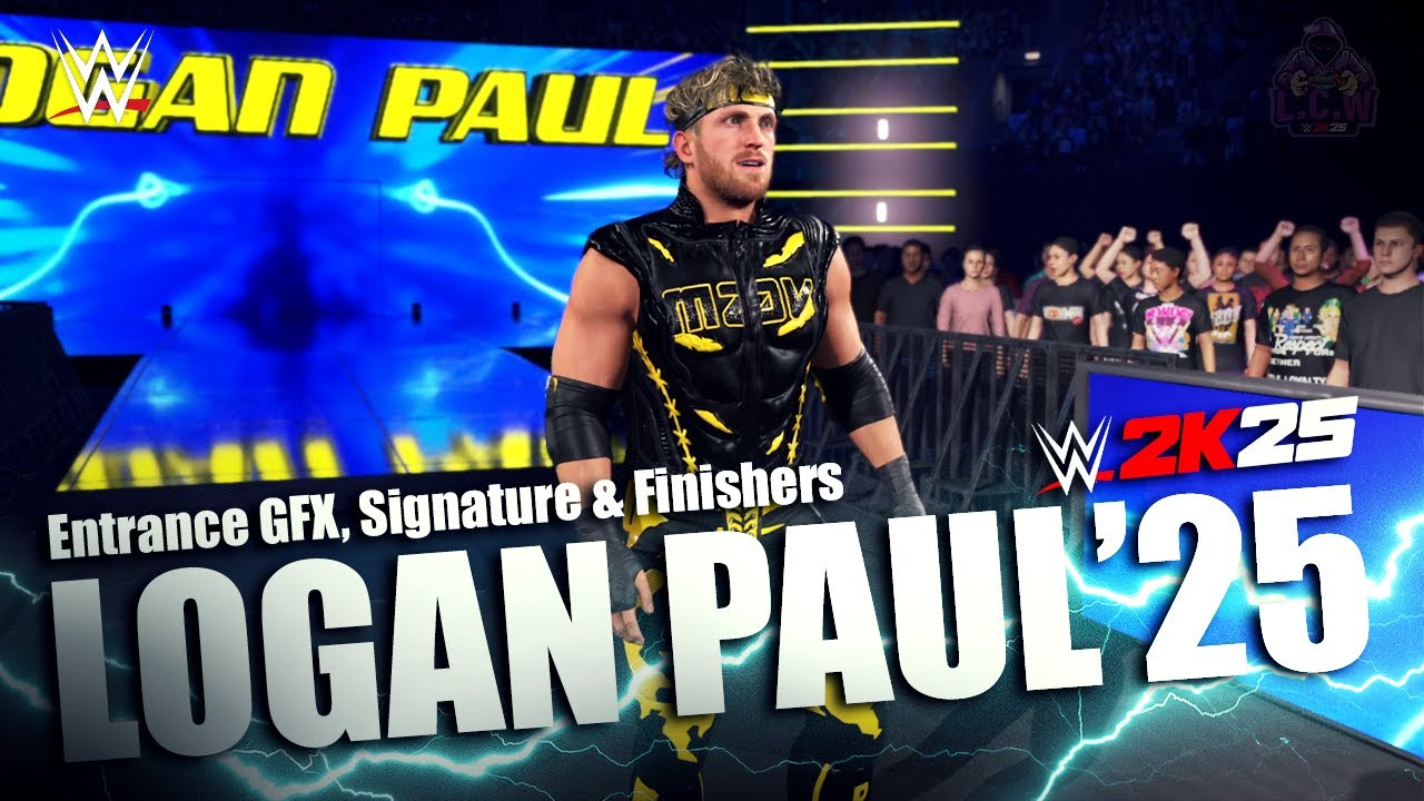 Logan Paul'25 Entrance, Signature & Finishers I WWE2K25Mods