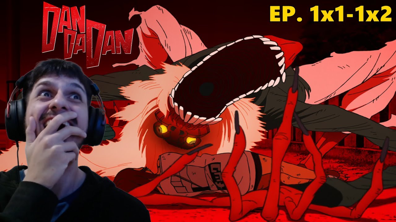QUE ANIME É ESSE?! Kkkk | Assistindo DANDADAN pela Primeira Vez (Episódios 1x1 e 1x2)