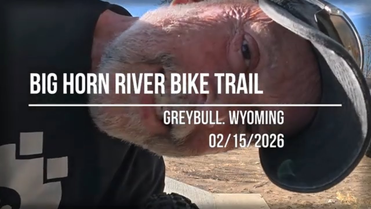 Mountain Biking the Bighorn Bike Trail in Greybull, Wyoming 02 15 2026