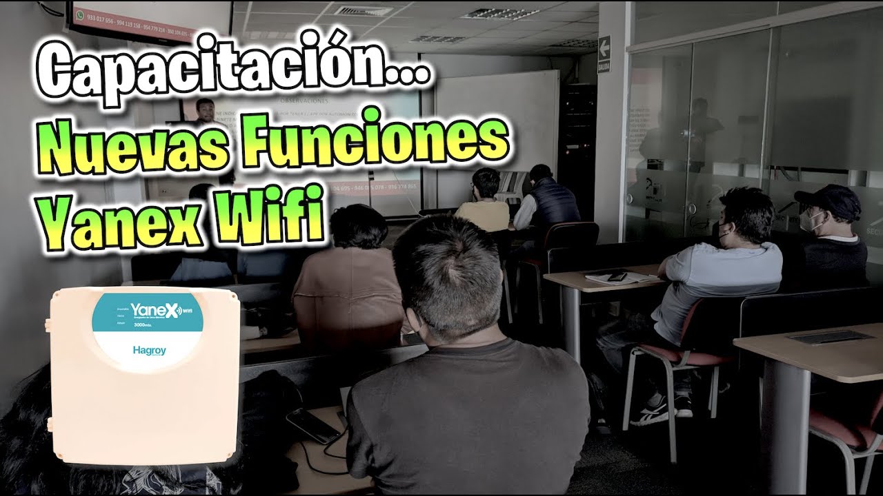 ✅ Capacitación de las nuevas funciones del electrificador YANEX WIFI  ✅