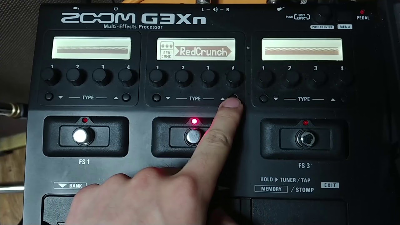 Zoom G3Xn All Drive Effects