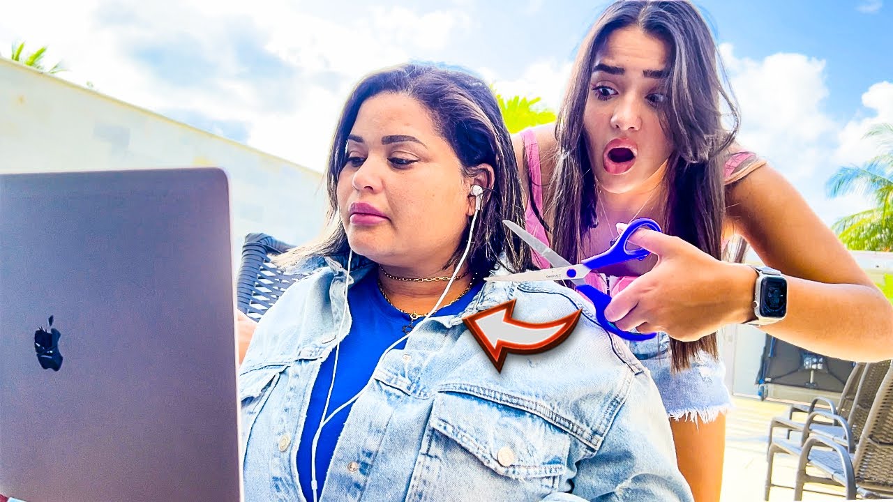 MINHA MÃE FICOU MUITO BRAVA !!! ( Me perdoa mãe )