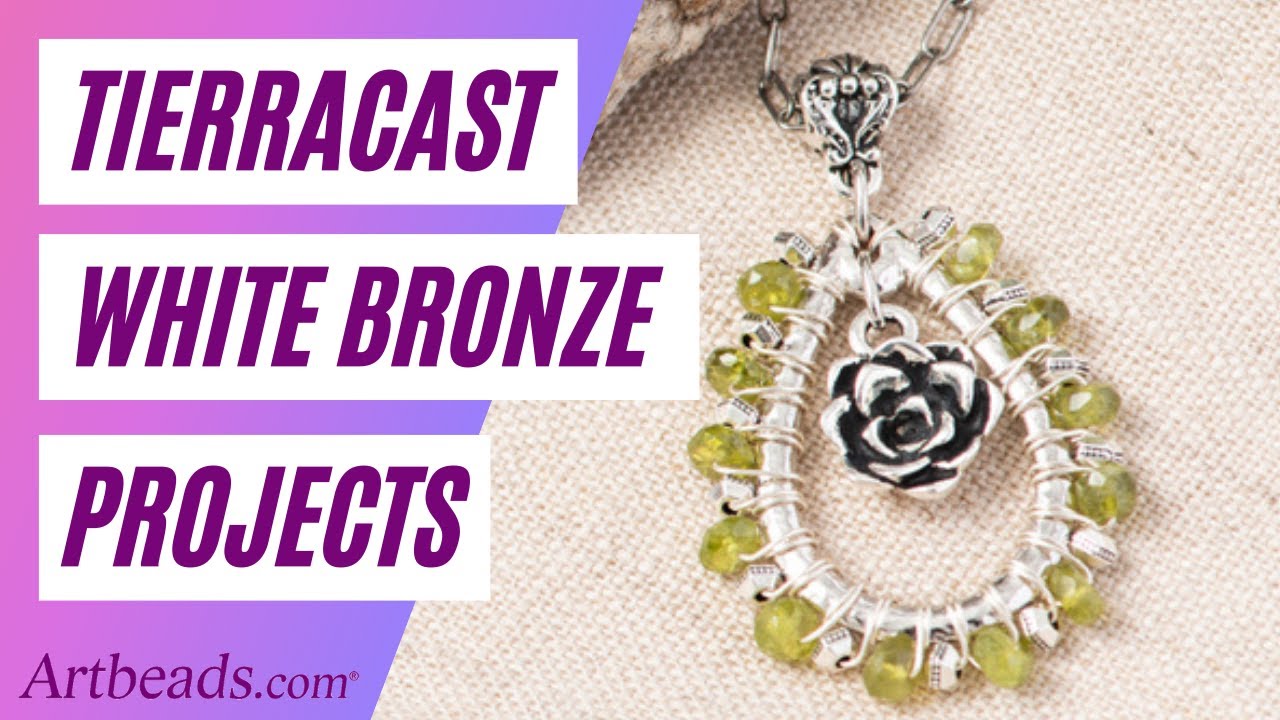 Simple Wire Wrapping with TierraCast White Bronze