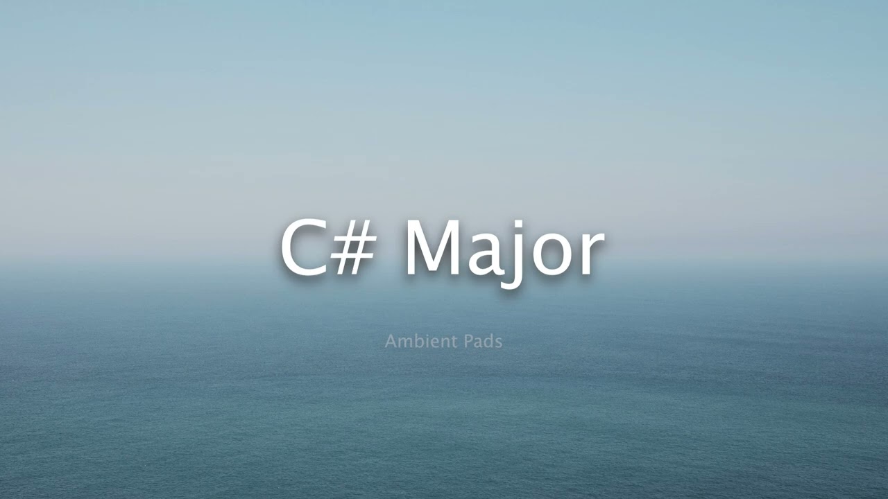 Warm Pad C# Major - Ambient Pads | Riyaz Tool | C sharp Major