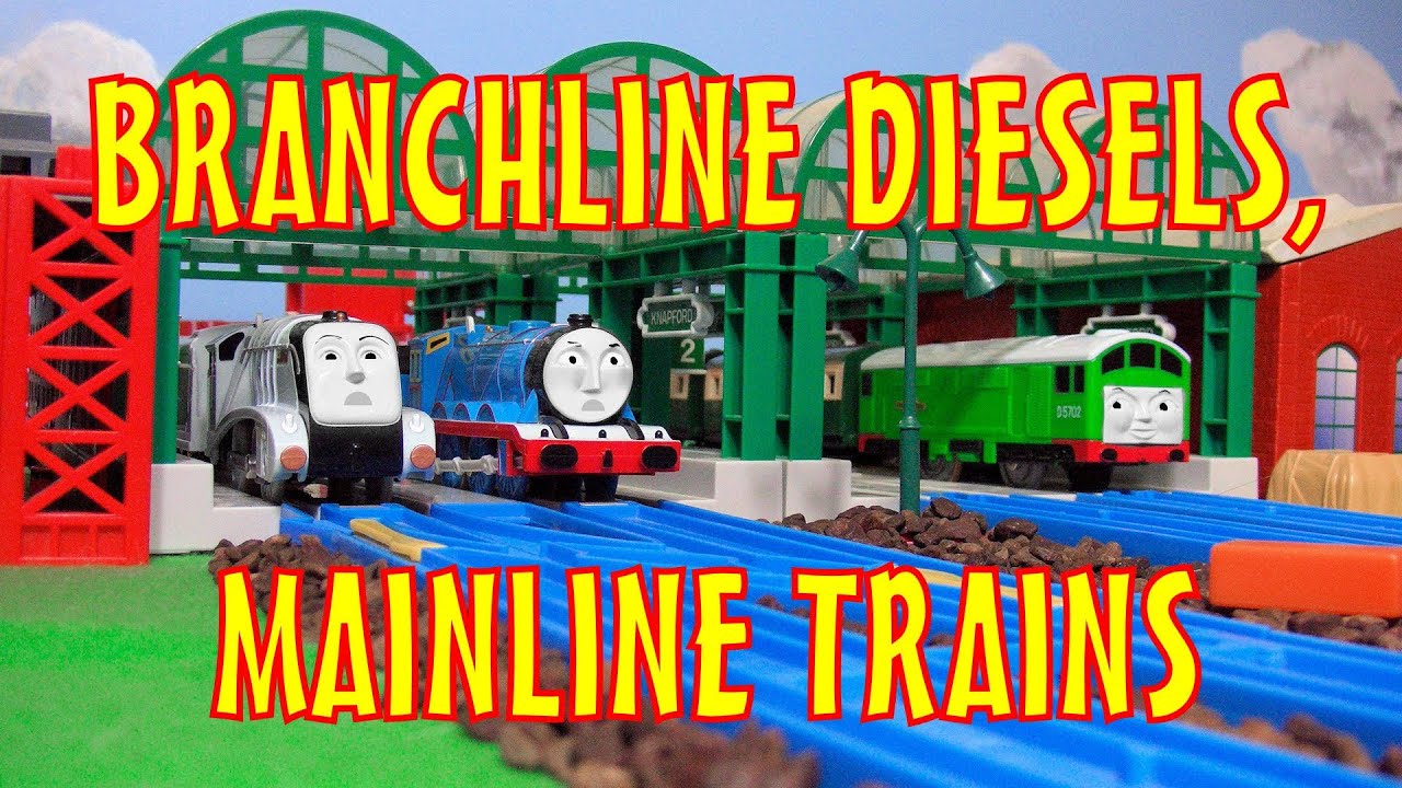 TOMICA Thomas & Friends Short 27: Branchline Diesels, Mainline Trains