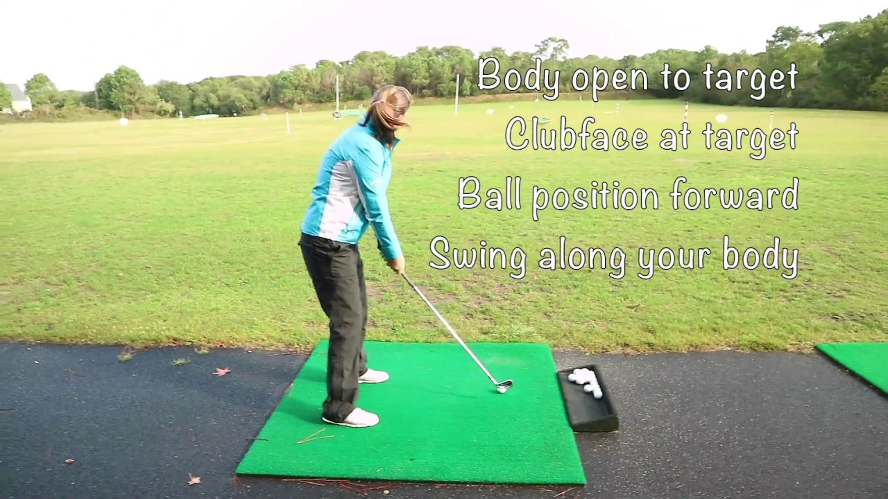 How to hit a fade golf shot